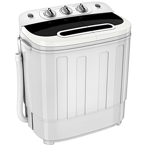 ZENY Portable Clothes Washing Machine Mini Twin Tub