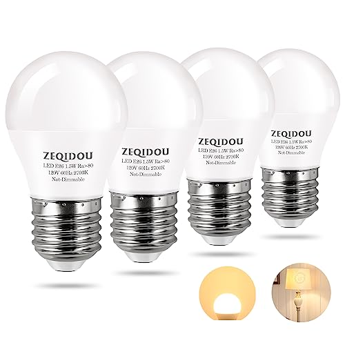 ZEQIDOU Low Watt LED Light Bulbs