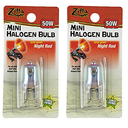 Zilla Mini Halogen Heat Lamps - 2 Pack