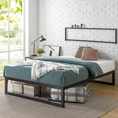 ZINUS Abel Metal Platform Bed Frame / Mattress Foundation with Steel Slat Support / No Box Spring Needed / Easy Assembly, Full