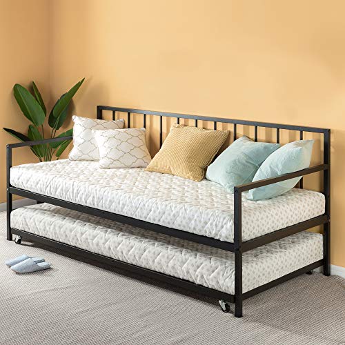 ZINUS Eden Metal Daybed with Trundle - Sturdy and Easy Assembly