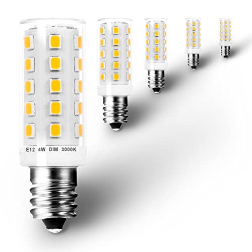 Ziomitus Dimmable E12 C7 LED Light Bulbs
