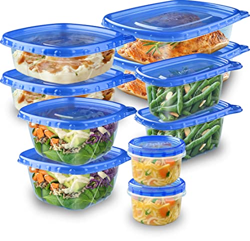 Ziploc Food Storage Containers - 10 Count Set