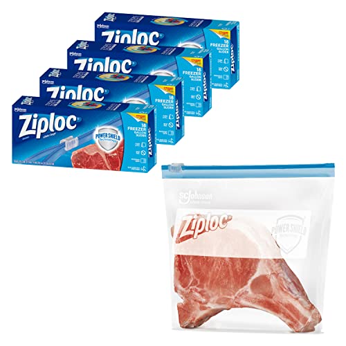 Ziploc Gallon Food Storage Freezer Slider Bags