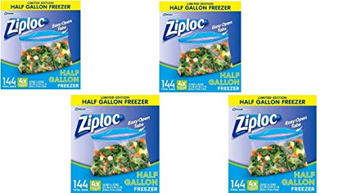 Ziploc Half Gallon Freezer Bags