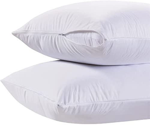 Zippered Style Pillow Cover, 200 Thread Count, Standard Size, Set of 2