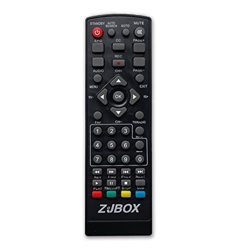 ZJBOX Remote Control for Digital TV Converter Box