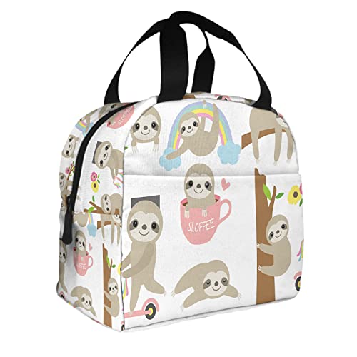 Zoczos Cute Sloth Lunch Bag