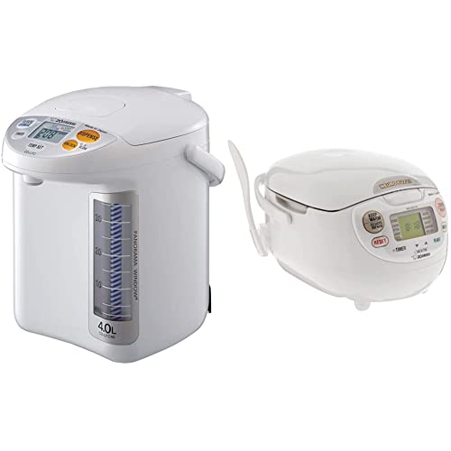 Zojirushi CD-LFC40 Water Boiler and Warmer, NS-ZCC10 Rice Cooker