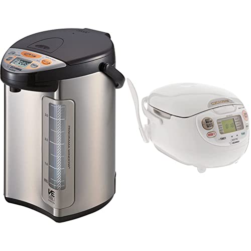 Zojirushi Hybrid Water Boiler And Warmer with Neuro Fuzzy Rice Cooker