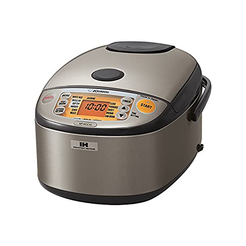  Buffalo Titanium Grey IH SMART COOKER, Rice Cooker and Warmer,  1.8L, 10 cups of rice, Non-Coating inner pot, Efficient, Multiple function,  Induction Heating (10 cups): Home & Kitchen
