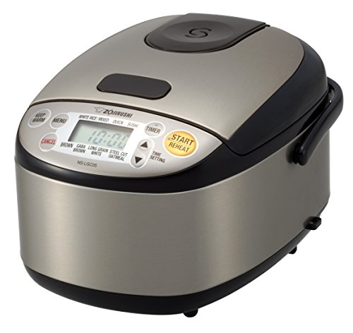 Zojirushi Stainless Black Rice Cooker & Warmer - 3-Cup Capacity