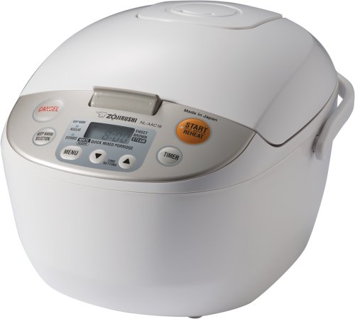 Zojirushi Rice Cooker (10 Cups/1.8-Liters) - Perfect Rice Every Time!