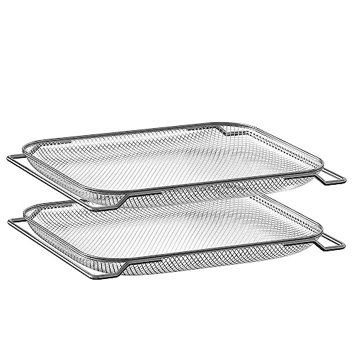 Breville Air Fryer Pro Stainless Steel Basket Accessories, 2 Pack
