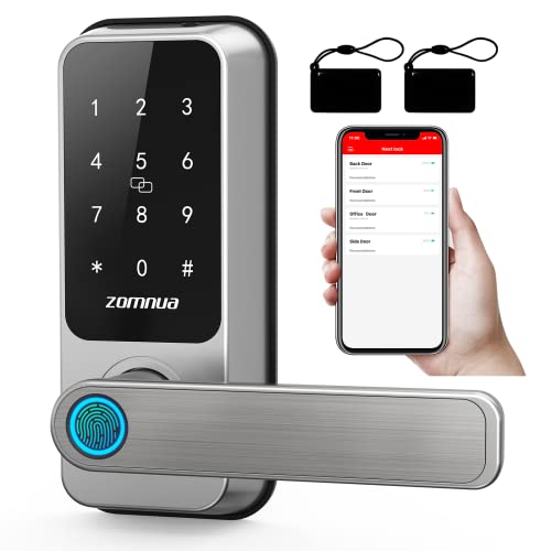 Zomnua Fingerprint Front Door Smart Lock