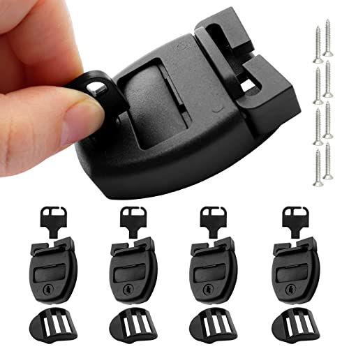 ZOMOFEW 4 Sets Spa Hot Tub Cover Clips Latch Replacement Kit