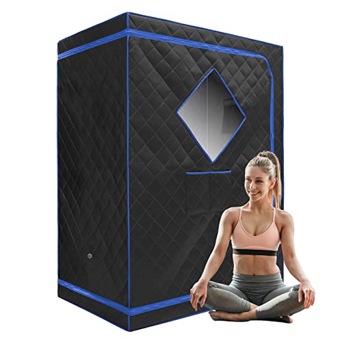 ZONEMEL Portable Full Size Sauna Tent for 1-2 Person Home Spa