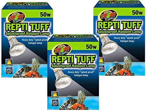 Zoo Med Repti Tuff Halogen Lamps - Splashproof Lighting for Reptiles