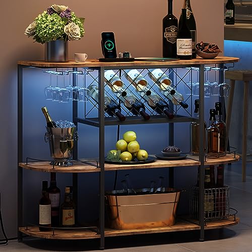 ZOPEND Wine Cabinet Coffee Table