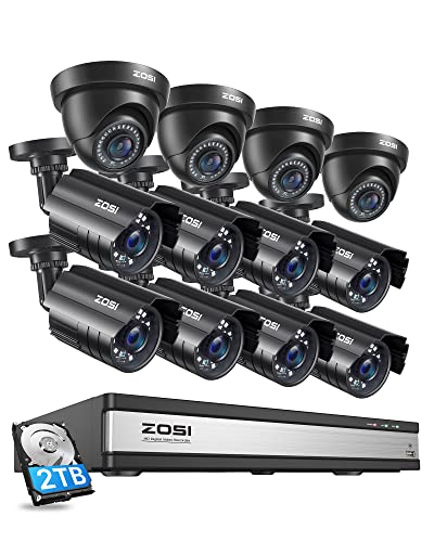 ZOSI 16CH 1080P Security Camera System