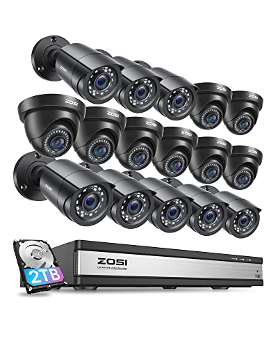ZOSI 3K Lite 16CH Security Camera System