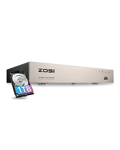 ZOSI 3K Lite 8 Channel Hybrid 4 in 1 HD TVI CCTV DVR