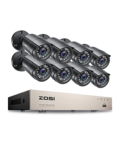 ZOSI 3K Lite 8CH Surveillance Camera System with AI Detection