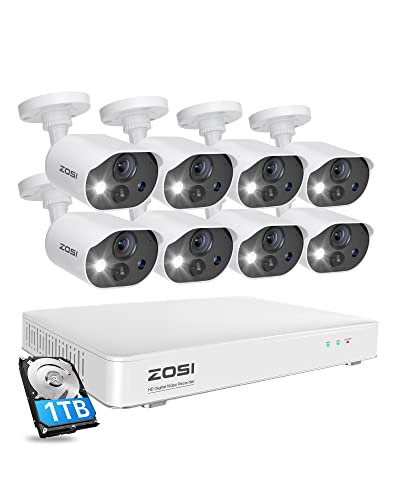 ZOSI C303 8CH Home Security Camera System