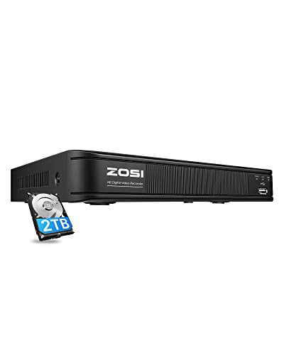 ZOSI H.265+ 5MP 3K Lite 8 Channel CCTV DVR Recorder