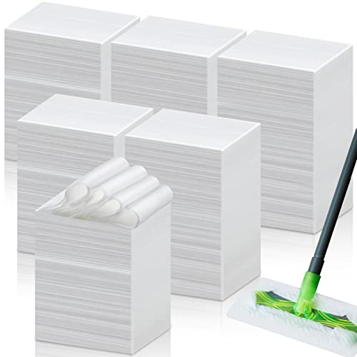 Zubebe 600 Pcs Sweeper Dry Mop Refills