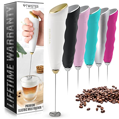 Safring Milk Frother for Coffee - Handheld Stainless Steel