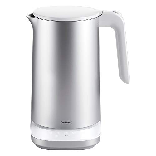 ZWILLING Enfinigy 1.5L Cool Touch Electric Kettle Pro, Silver