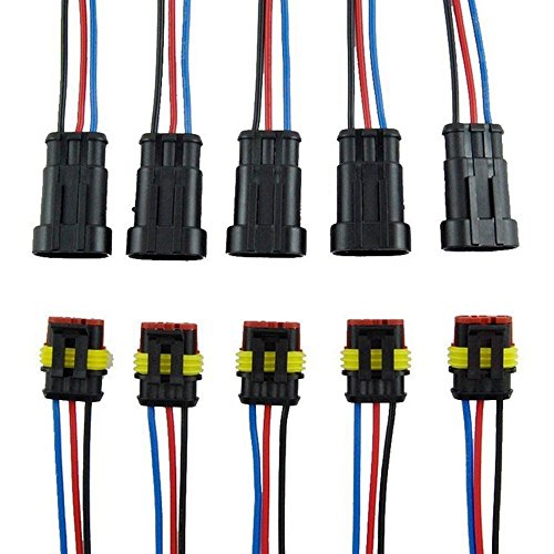 ZYTC 3 Pin Way Car Waterproof Wire Connector Plug