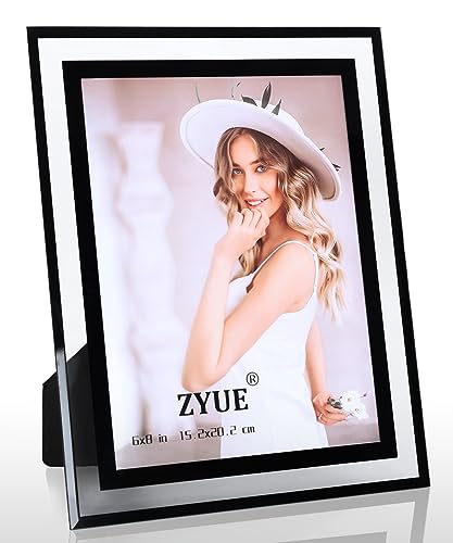 ZYUE Crystal Glass Picture Frame
