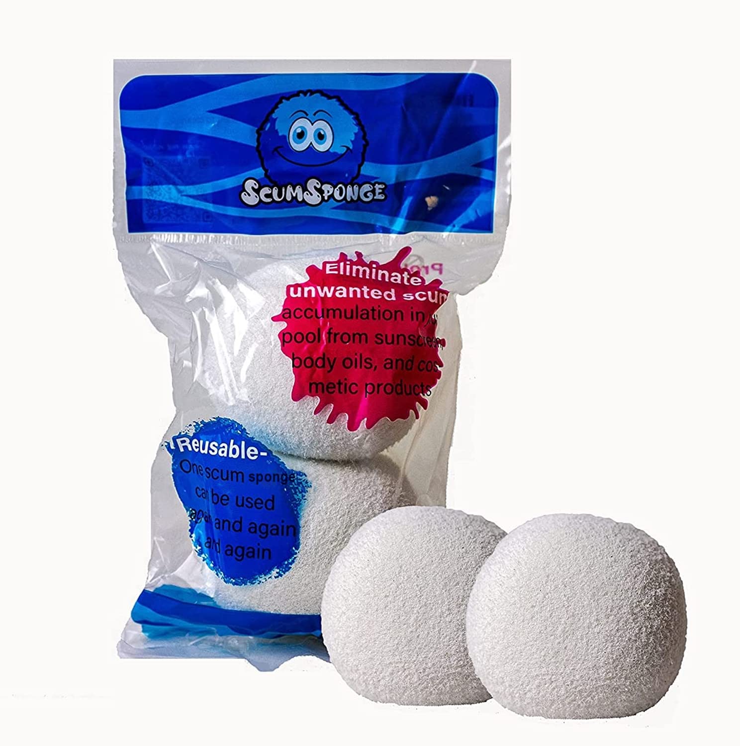  Chuangdi 24 Pieces Hot Tub Sponge, Turtle Oil Scum Absorbing  Absorber For Spa And Swimming Pool