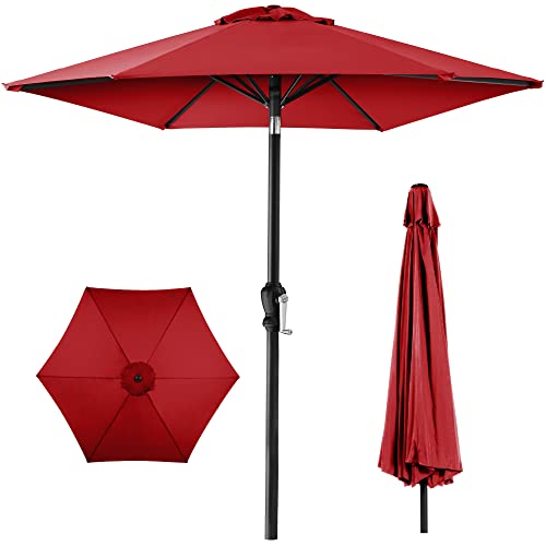 10ft Outdoor Steel Patio Umbrella