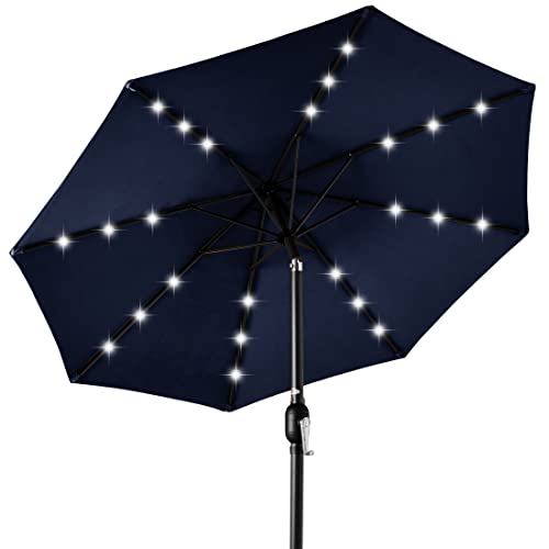 10ft Solar Patio Umbrella