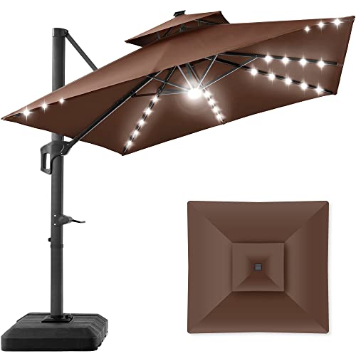 10x10ft LED Patio Umbrella