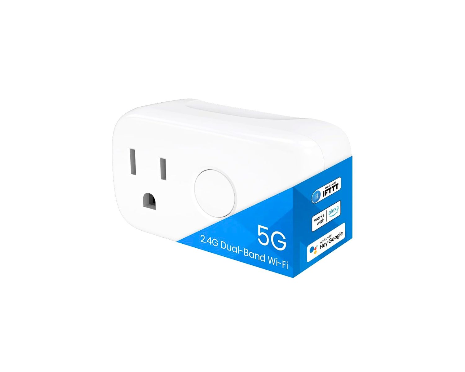 Smart Plug Mini 15A WiFi Outlet Compatible Function ETL HBN