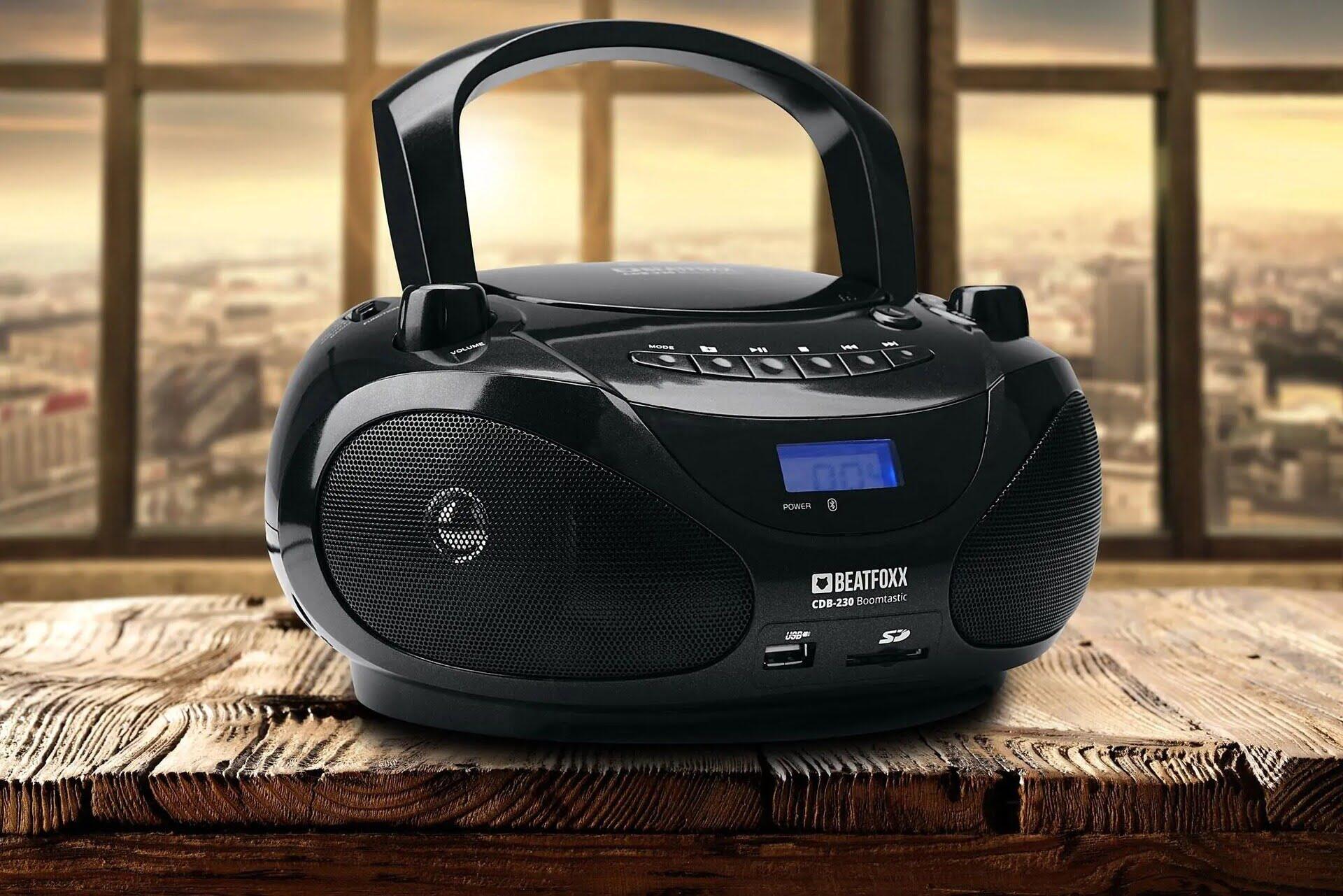 11 Amazing CD Player Bluetooth Boombox For 2024