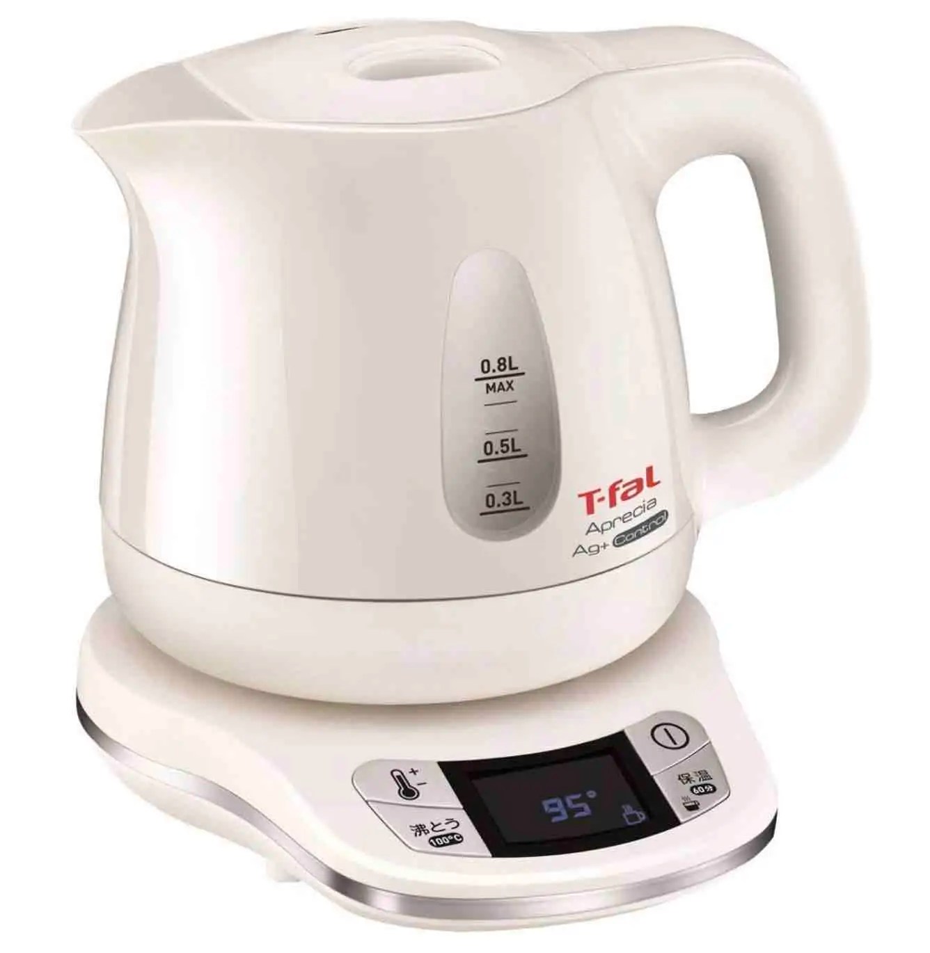 Tefal (T-FAL) electric kettle Apureshia plus (0.8L) cafe au lait BF805170