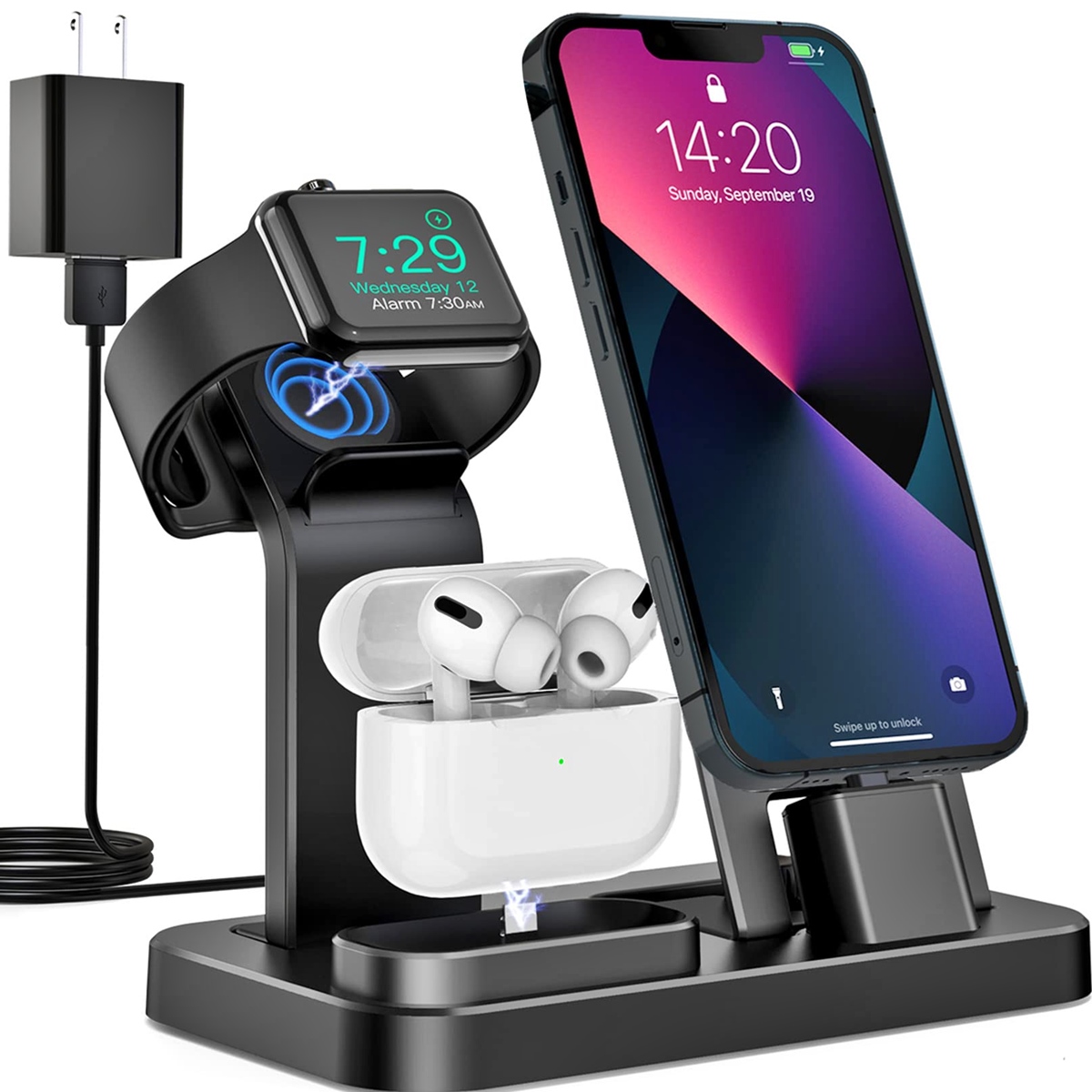 11 Best iPhone Watch Airpods Charging Station For 2024