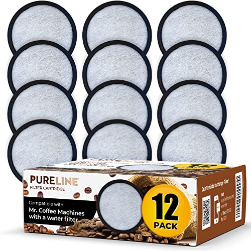 12 Pack Water Filter Charcoal Disks