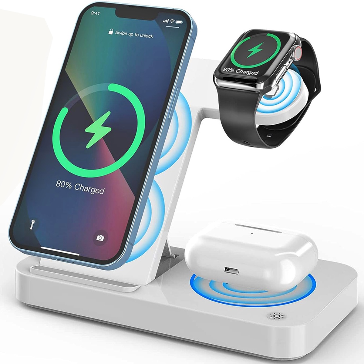 13 Amazing iPhone And Watch Wireless Charging Station For 2024