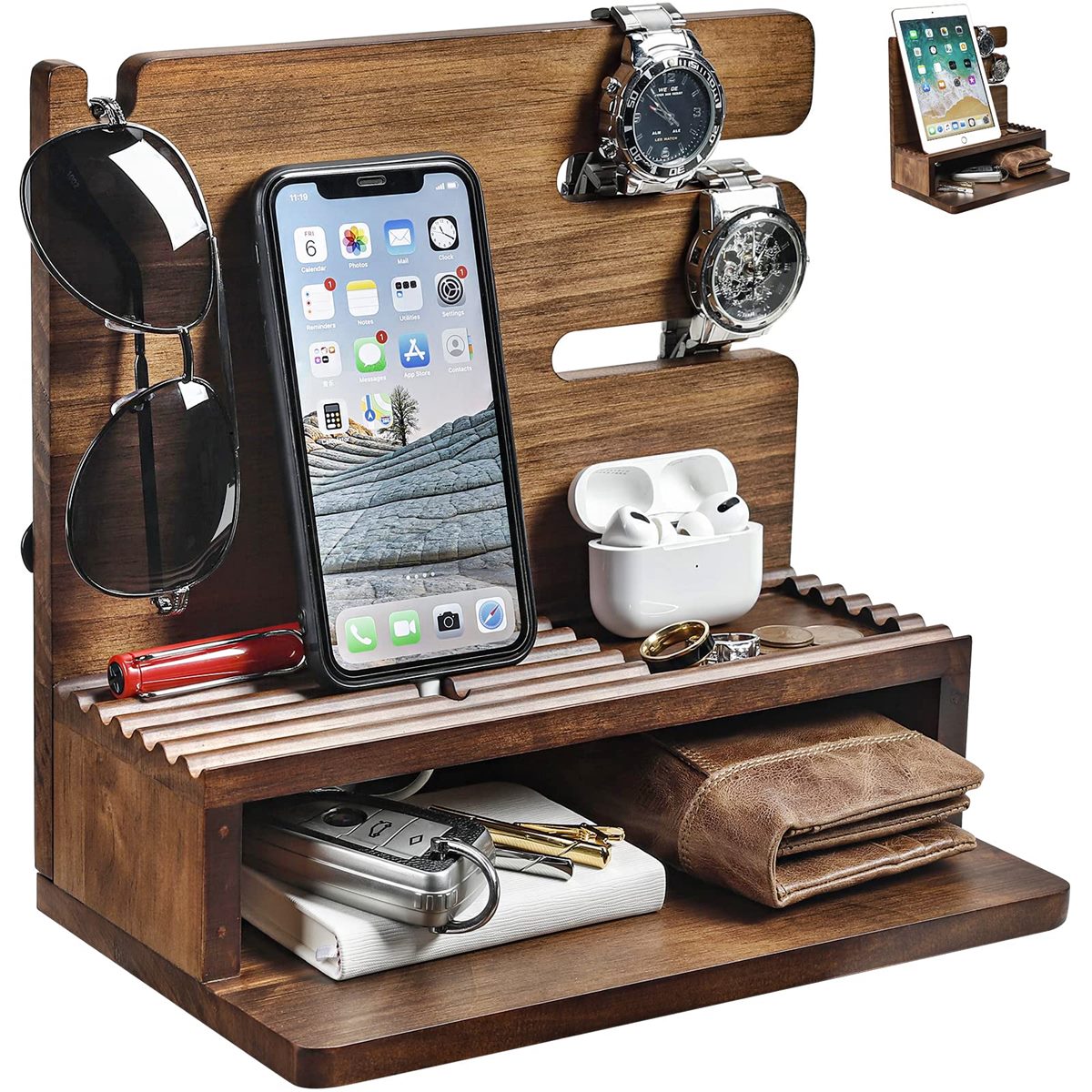 13 Best Wood Charging Station For 2024