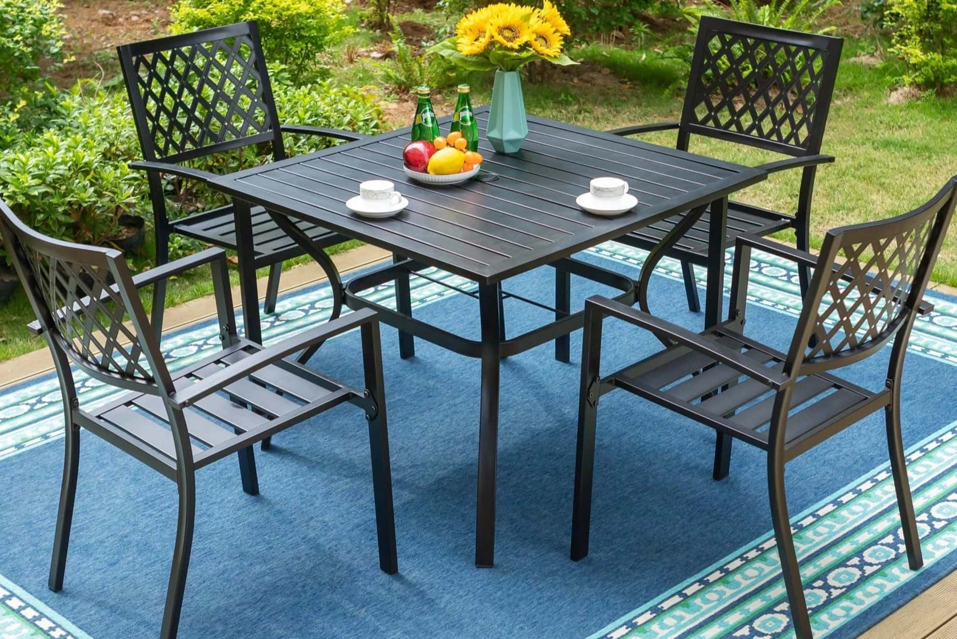 14 Amazing Metal Patio Table For 2024