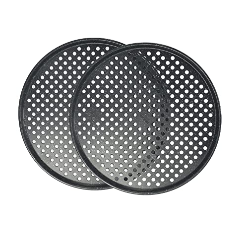 14 inch Perforated Pizza Pan 2 Pack