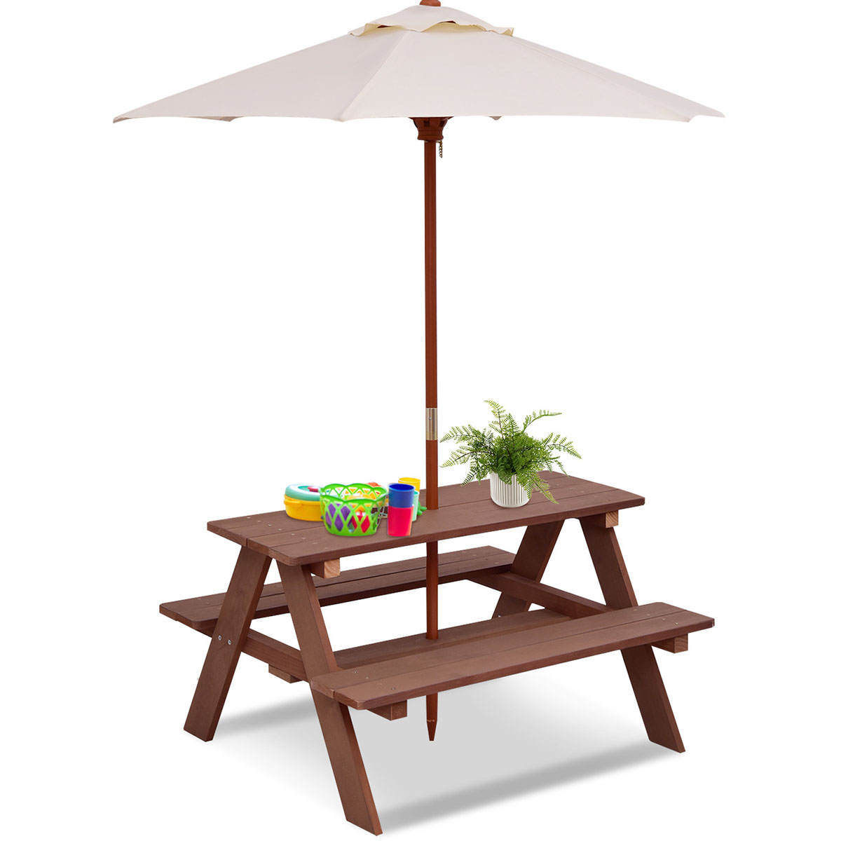 15 Amazing Kids Picnic Table With Umbrella For 2023 1703770421 