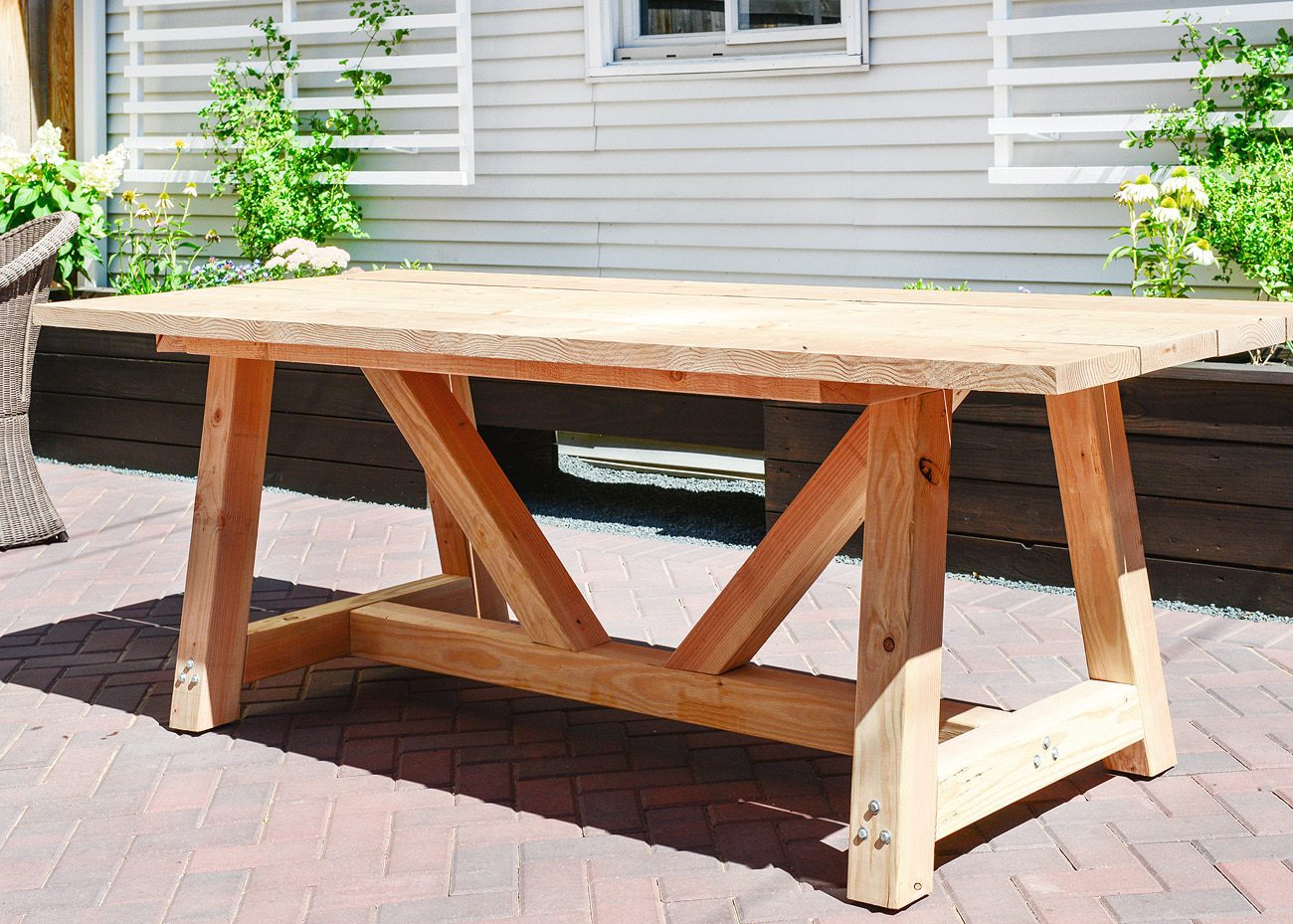 15 Amazing Wood Patio Table For 2024