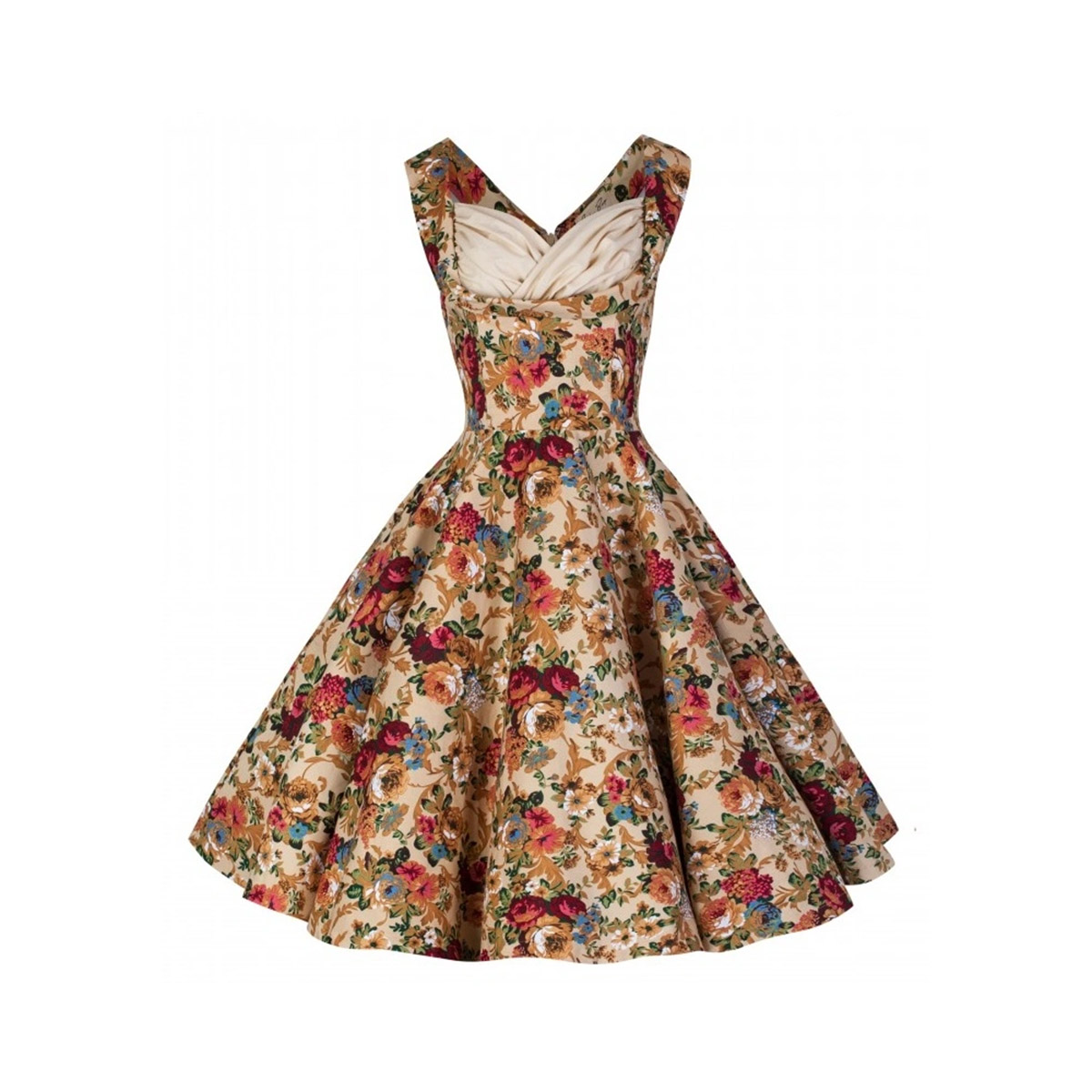 15 Best Vintage 1950’S Floral Spring Garden Party Picnic Dress Party Cocktail Dress For 2024